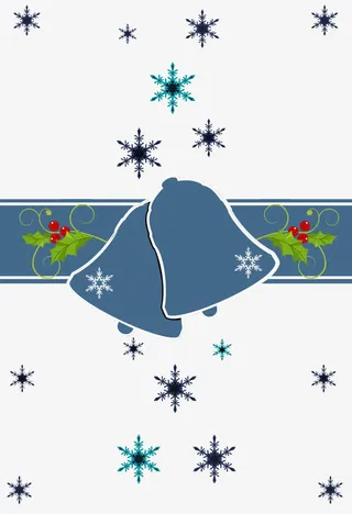 贺卡装饰插画素材免抠