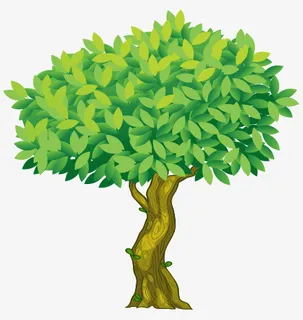大树春天树木矢量9免抠 大树春天树木矢量9免抠