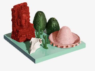 西部草帽牛油果免抠