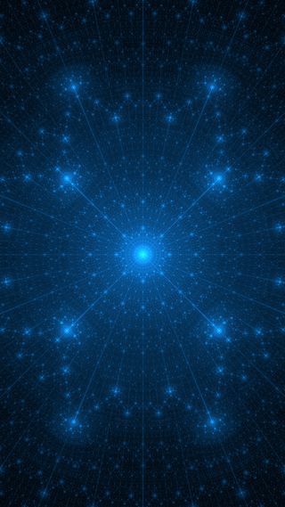 蓝色星空H5背景高清