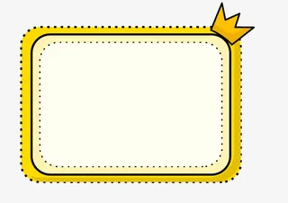 对话框气泡卡通皇冠免抠