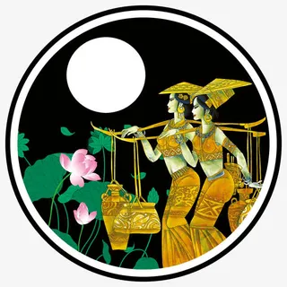 2017少数民族傣族装饰素材免抠