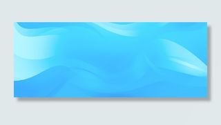 蓝色几何图案动感banner高清