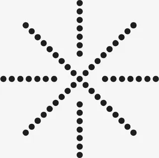 点线面构图底纹角花素材免抠