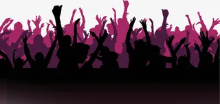 舞池手绘素材免抠