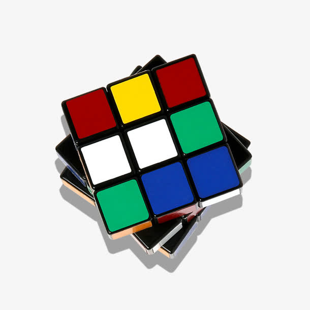 儿童玩具魔方拼搭玩具免抠