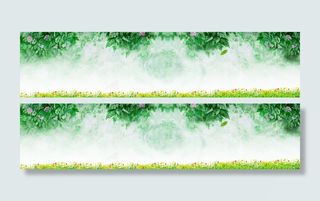 春季唯美淘宝海报banner高清