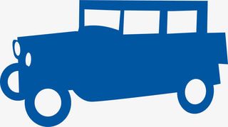 矢量老爷车免抠