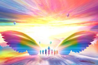 年会海报新梦想新征程海报背景模板高清