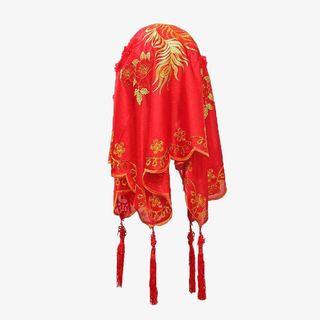 红色盖头免抠素材免抠