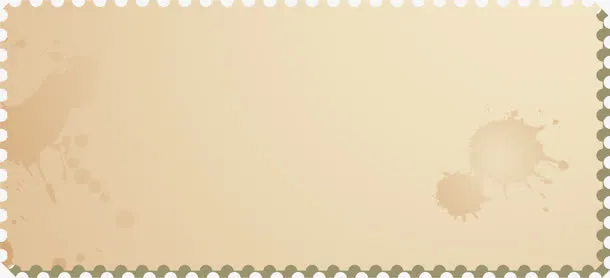 黄色花纹标签免抠