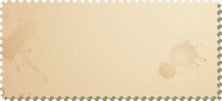 黄色花纹标签免抠