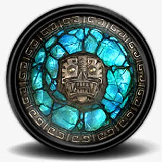 盾牌圆形盾牌游戏原画免抠