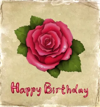 生日贺卡模板免抠