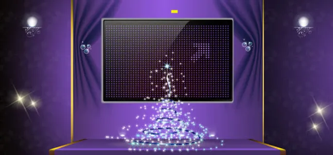 紫色圣诞节背景