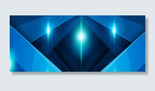 蓝色扁平背景高清