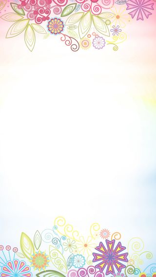 简约花纹H5背景高清