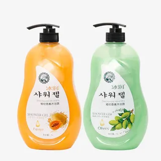 产品实物沐浴露免抠