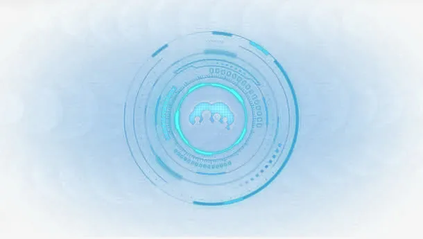 科技感光效免抠