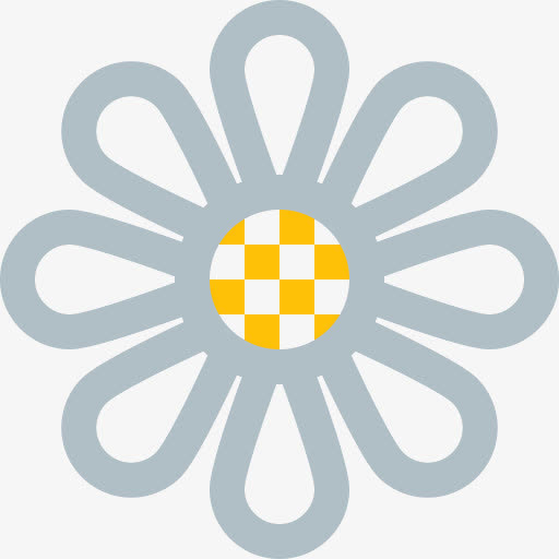 雏菊花花花叶自然植物bitsies！免抠