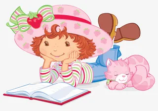 小女孩看书免抠
