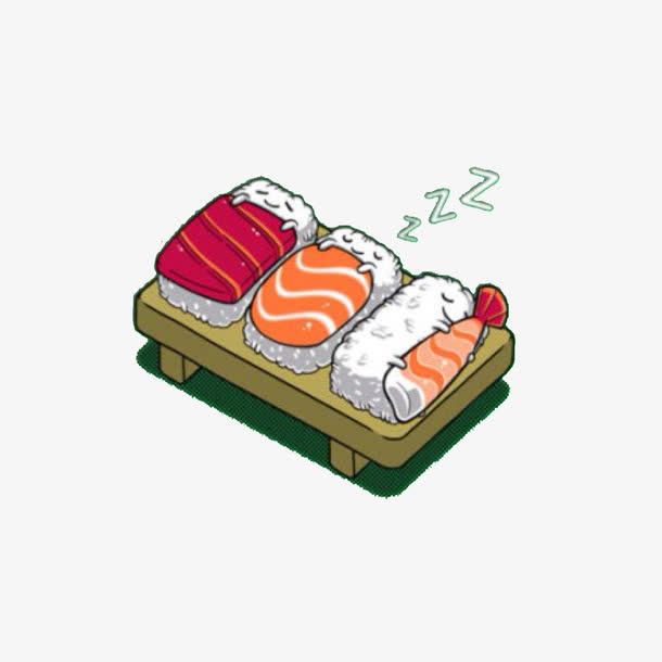 漫画寿司免抠