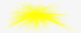 高清摄影黄色太阳光效免抠