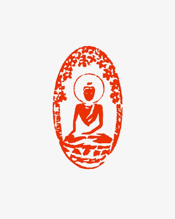 佛祖LOGO佛教LOGO免抠