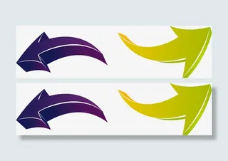 欧式箭头扩散免抠