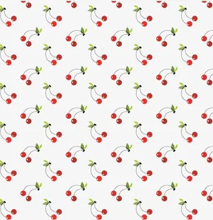 手绘樱桃背景