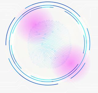 矢量手绘指纹免抠