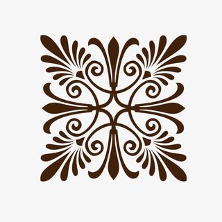 欧式底纹花纹边框免抠