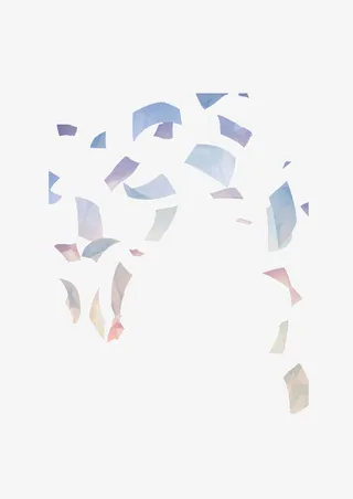 漂浮的纸张免抠