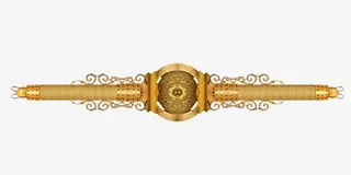 古风黄色边框素材免抠