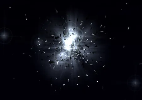 黑色光效漂浮素材壁纸免抠