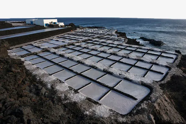 海边盐田免抠
