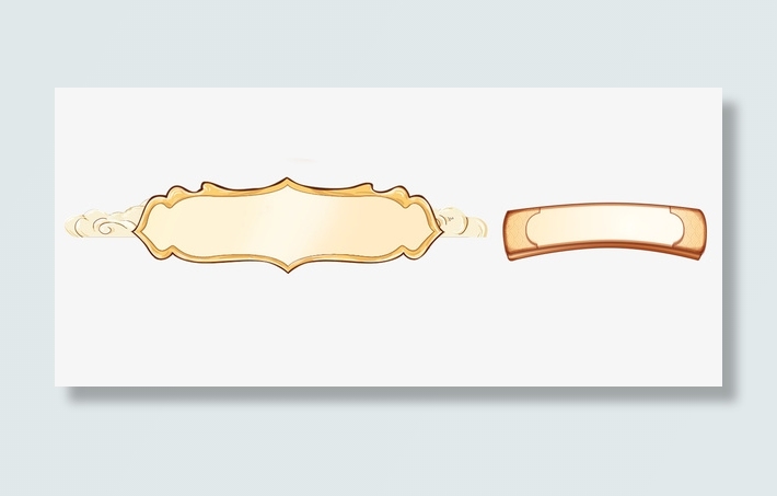 国潮中式标题边框元素免抠