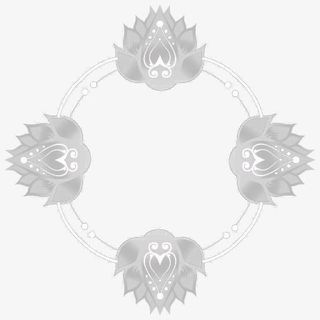 魔法阵四朵莲花免抠