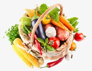 水果蔬菜篮子一大堆免抠其他元素