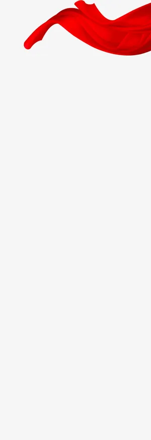 红色丝带金秋钜惠免抠