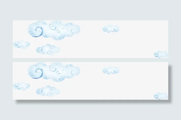 白云冰雪天气图片免抠