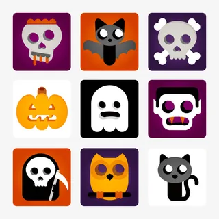 万圣节 元素 图标免抠