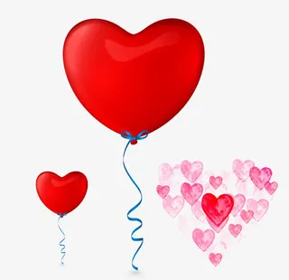 爱的气球免抠