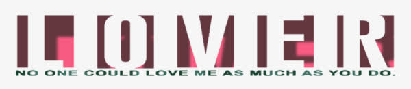 LOVE装饰文字免抠