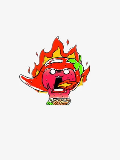 发火的吃货免抠