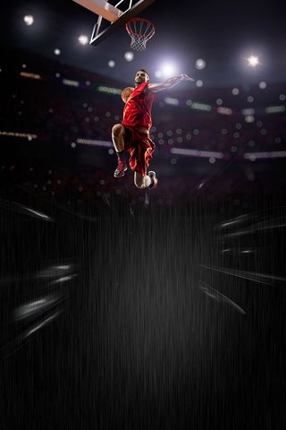 大气篮球比赛海报背景素材高清