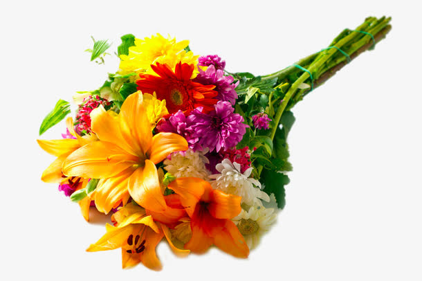 一束鲜花免抠