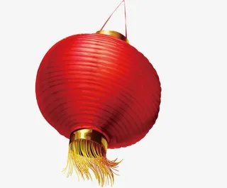 大红色灯笼免抠