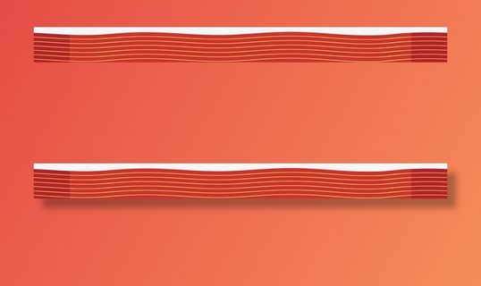 红红边框底纹免抠