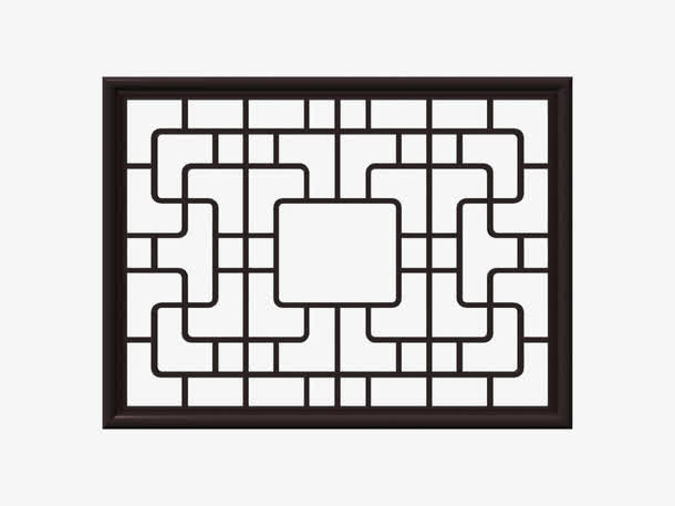 镂空窗框免抠